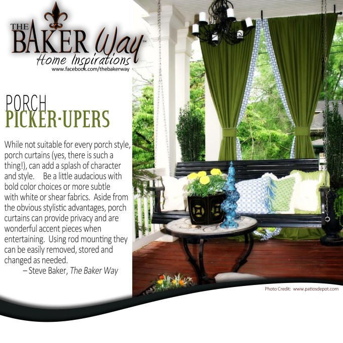 HOME INSPIRATIONS PORCH PICKER UPPERS
